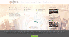 Desktop Screenshot of dominiodeproyectos.com